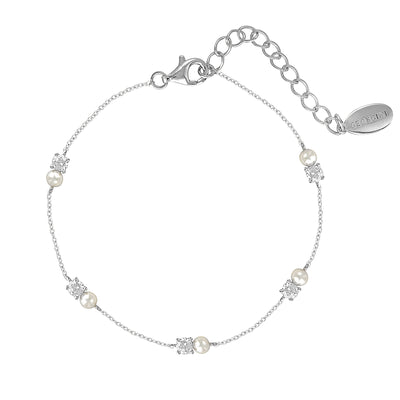 GEORGINI NOEL NIGHTS SNOW DROP BRACELET SILVER
