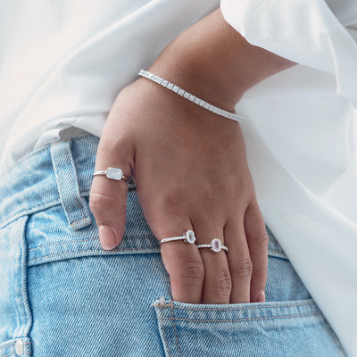 Georgini Selena 2mm Silver Bracelet
