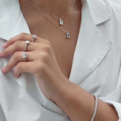 Georgini Selena 2mm Silver Bracelet