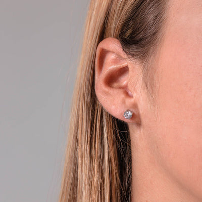 GEORGINI 5MM CLEAR ROUND STUDS