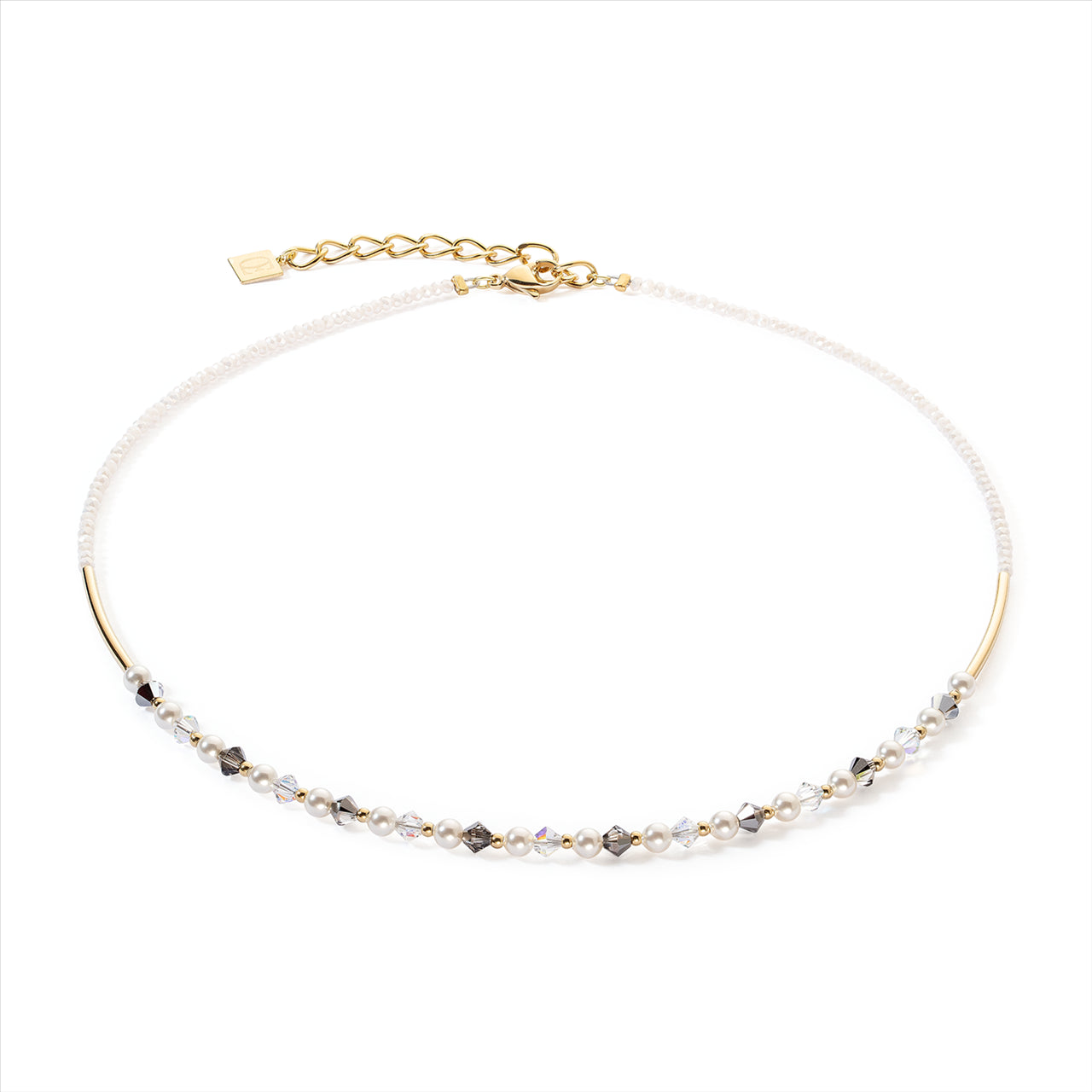 CRYSTAL PEARL NECKLACE