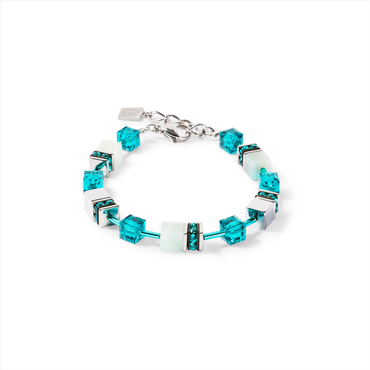 AMAZONITE & CRYSTAL BRACELET
