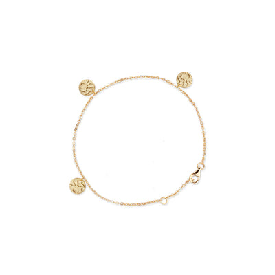 Gold Scattered Jingle Bracelet